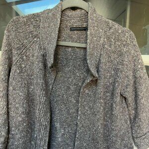 Preswick & Moore Grey Cardigan M